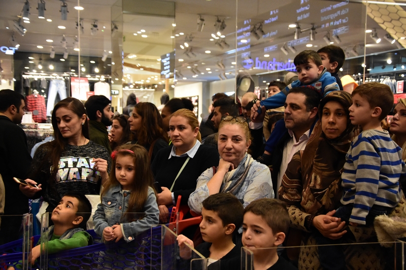 City Centre beirut lighting of the Christmas tree